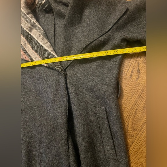 Anntarah Peru sweater jacket button multicolored gray baby alpaca wool medium - Picture 7 of 14